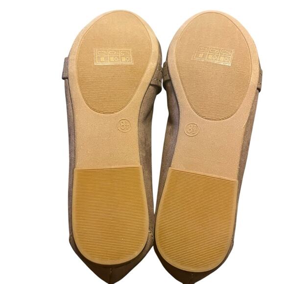 Journee Collection Marci Slip On Knot Accent Loafer NEW Size 8.5 Taupe - Picture 9 of 10